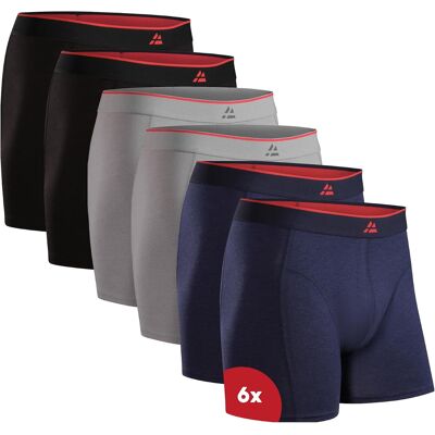 Inny producent Bokserki Bambusowe Oddychające 6-Pack Xxl Dla Mężczyzn Inny producent Bokserki Bambusowe Oddychające 6-Pack Xxl Dla Mężczyzn