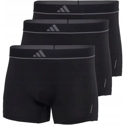 Bokserki Męskie Adidas Active Micro Flex 3-Pak 4am014-000 Czarny Xxl Bokserki Męskie Adidas Active Micro Flex 3-Pak 4am014-000 Czarny Xxl