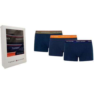 Bokserki Męskie Krótsze Tommy Hilfiger 3 Kolory Gumki 3szt L Bokserki Męskie Krótsze Tommy Hilfiger 3 Kolory Gumki 3szt L