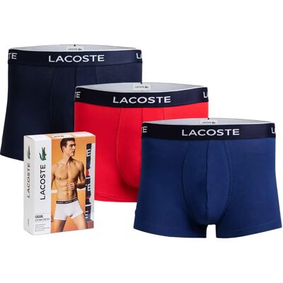 Bokserki Męskie Lacoste 3-Pack 5h3389-W64 Bokserki Męskie Lacoste 3-Pack 5h3389-W64