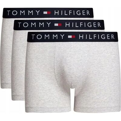 Bokserki Męskie Tommy Hilfiger Th Trunk 3pack (Um0um03400-0r4) Xl Bokserki Męskie Tommy Hilfiger Th Trunk 3pack (Um0um03400-0r4) Xl