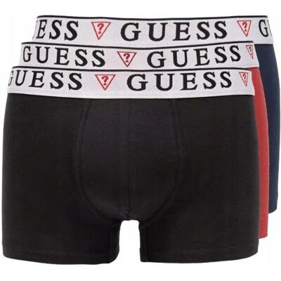 Boksrki Męskie Guess U97g01jr003 Kolorowe 3 Pack - S Boksrki Męskie Guess U97g01jr003 Kolorowe 3 Pack - S