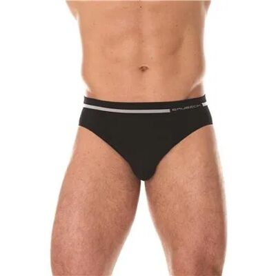 Brubeck, Slipy Męskie, Comfort Wool, Czarno-Szare, Rozmiar S Brubeck, Slipy Męskie, Comfort Wool, Czarno-Szare, Rozmiar S
