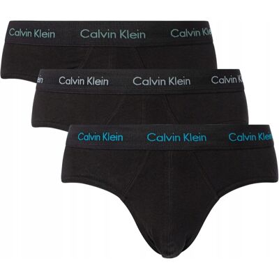 Calvin Klein Cotton Stretch Bawełniane Majtki Slipy Męskie 3-Pak Rozmiar Xs Calvin Klein Cotton Stretch Bawełniane Majtki Slipy Męskie 3-Pak Rozmiar Xs