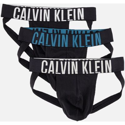 Calvin Klein Majtki Jockstrap Czarny 3-Pack Rozmiar M Calvin Klein Majtki Jockstrap Czarny 3-Pack Rozmiar M