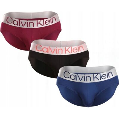 Calvin Klein Majtki Slipy Reconsidered Steel 3-Pack Rozmiar S Calvin Klein Majtki Slipy Reconsidered Steel 3-Pack Rozmiar S
