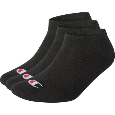 Champion Core Socks 3pp Sneaker Skarpety Unisex Czarne 43-46 Champion Core Socks 3pp Sneaker Skarpety Unisex Czarne 43-46