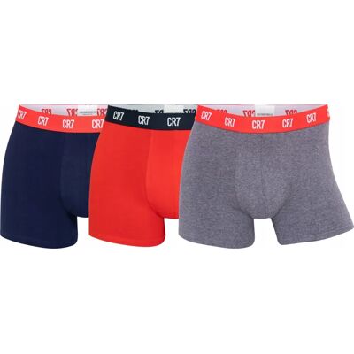 Cr7 Cristiano Ronaldo Majtki Bokserki Bawełniane Wielokolorowy 3-Pak Xl Cr7 Cristiano Ronaldo Majtki Bokserki Bawełniane Wielokolorowy 3-Pak Xl
