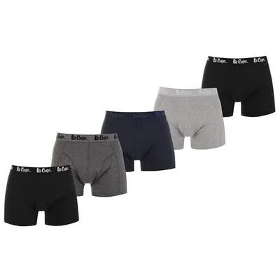 Lee Cooper Bokserki Męskie Core – 5 Szt., Bawełna, Rozmiar Xxl Lee Cooper Bokserki Męskie Core – 5 Szt., Bawełna, Rozmiar Xxl
