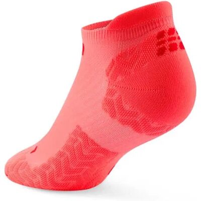 Męskie Skarpety Kompresyjne Sportowe Stopki No Show Cep Core Run Ultralight Koralowy Męskie Skarpety Kompresyjne Sportowe Stopki No Show Cep Core Run Ultralight Koralowy