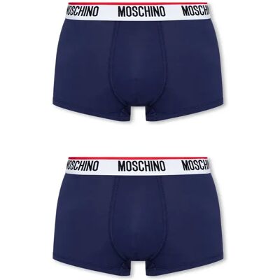Moschino Granatowe Bokserki Męskie 3pack M Moschino Granatowe Bokserki Męskie 3pack M