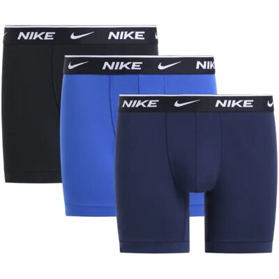 Nike Bokserki Męskie Boxer Brief 3p Czarne/kobaltowe/granatowe R.Xl Nike Bokserki Męskie Boxer Brief 3p Czarne/kobaltowe/granatowe R.Xl