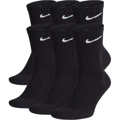 Nike Everyday Cushion Crew 6pak Skarpety Wysokie 010 : Rozmiar - 39 - 42 Nike Everyday Cushion Crew 6pak Skarpety Wysokie 010 : Rozmiar - 39 - 42