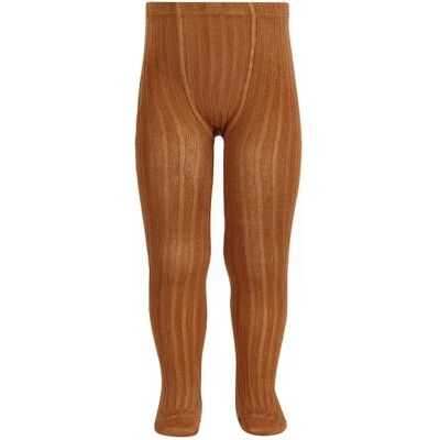 CONDOR Rajstopy Wide Ribbed Cinnamon Brązowy 27/31 CONDOR Rajstopy Wide Ribbed Cinnamon Brązowy 27/31