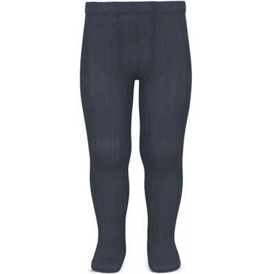 CONDOR Rajstopy Wide Ribbed Coal Szary 36/39 CONDOR Rajstopy Wide Ribbed Coal Szary 36/39