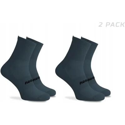 Rogelli Skarpetki Essential Niebieskie 2pack 36-39 Rogelli Skarpetki Essential Niebieskie 2pack 36-39