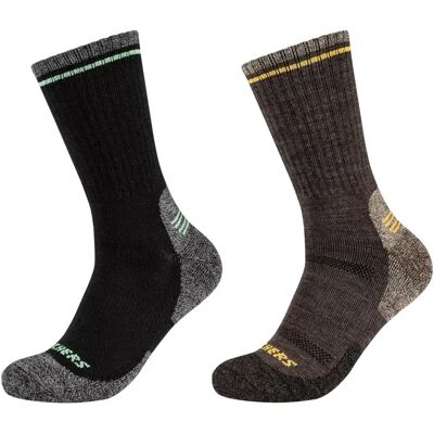 Skarpetki Męskie Skechers 2ppk Men Trail Wool Socks Sk41104-8997-43/46 Skarpetki Męskie Skechers 2ppk Men Trail Wool Socks Sk41104-8997-43/46