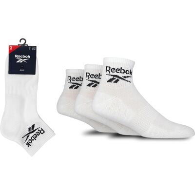Skarpetki Reebok do kostki 3 pary 43-45 unisex bawełniane oddychające Skarpetki Reebok do kostki 3 pary 43-45 unisex bawełniane oddychające