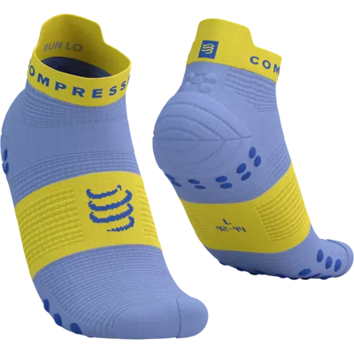 Skarpety Compressport Pro Racing Socks V4 Run Low Jacaranda/maize T1 35-38 Skarpety Compressport Pro Racing Socks V4 Run Low Jacaranda/maize T1 35-38