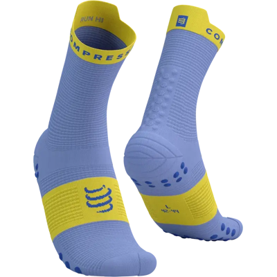 Skarpety - Compressport Run High Jacardanda/maize T4 (45-48) Skarpety - Compressport Run High Jacardanda/maize T4 (45-48)