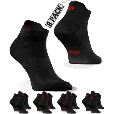 Sesto Senso Skarpety Sportowe Unisex 8x Czarny Bawełna Poliamid Rozmiar 35.5-38.5 Eu Sesto Senso Skarpety Sportowe Unisex 8x Czarny Bawełna Poliamid Rozmiar 35.5-38.5 Eu