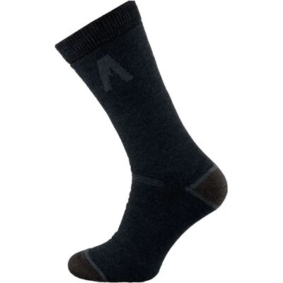 Skarpety Trekkingowe Z Merino Alpinus Nuuk Czarny - 39-42 Skarpety Trekkingowe Z Merino Alpinus Nuuk Czarny - 39-42