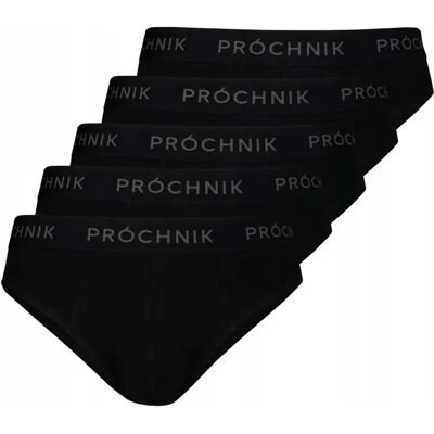 Slipy Męskie Bawełniane Majtki Czarne 5-Pak Próchnik Pm4 Xl Slipy Męskie Bawełniane Majtki Czarne 5-Pak Próchnik Pm4 Xl