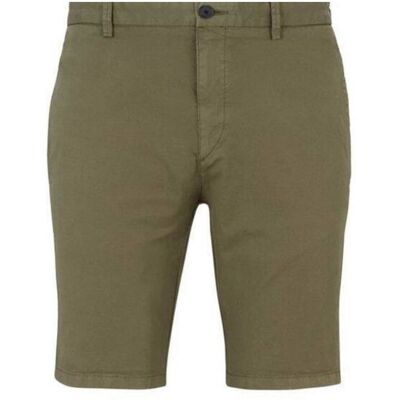 Spodenki krótkie męskie na lato chino Hugo Boss zielone (50471182-345) 36 Spodenki krótkie męskie na lato chino Hugo Boss zielone (50471182-345) 36