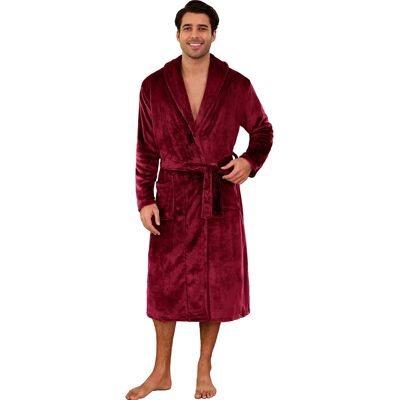 Inny producent Szlafrok Męski Długi Ciepły Zimowy Miękki Puszysty Polarowy Kimono Inny producent Szlafrok Męski Długi Ciepły Zimowy Miękki Puszysty Polarowy Kimono