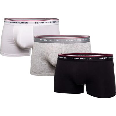 Tommy Hilfiger Bokserki Męskie Trunk 3 Pak 1u87903842 004 Xl Tommy Hilfiger Bokserki Męskie Trunk 3 Pak 1u87903842 004 Xl