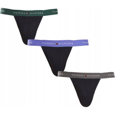 Tommy Hilfiger Signature 3 Pack Cotton Jock Strap Rozmiar L Tommy Hilfiger Signature 3 Pack Cotton Jock Strap Rozmiar L