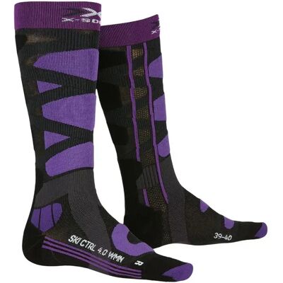 X-Socks, Skarpety Damskie, Ski Control 4.0, Fioletowy, Rozmiar 35/36 X-Socks, Skarpety Damskie, Ski Control 4.0, Fioletowy, Rozmiar 35/36