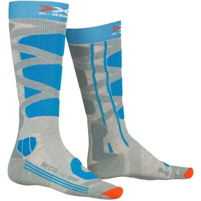 X-Socks, Skarpety Damskie, Ski Control 4.0, Niebieski, Rozmiar 35/36 X-Socks, Skarpety Damskie, Ski Control 4.0, Niebieski, Rozmiar 35/36