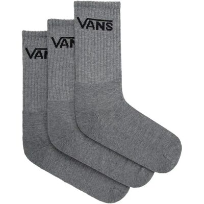 Zestaw 3 Par Wysokich Skarpet Męskich Vans Classic Crew Heather Grey Vn000xrzhtg1 Zestaw 3 Par Wysokich Skarpet Męskich Vans Classic Crew Heather Grey Vn000xrzhtg1