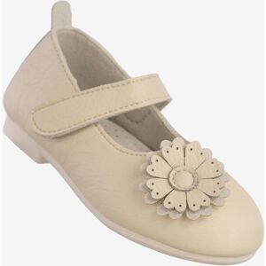 Baleriny Dziecięce Ekoskóra Buty Na Rzep Z Kwiatkiem Beżowe Apawwa MC320 Beżowy 21 Baleriny Dziecięce Ekoskóra Buty Na Rzep Z Kwiatkiem Beżowe Apawwa MC320 Beżowy 21