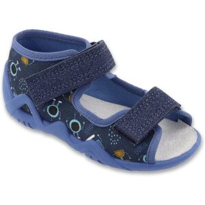 Kapcie dziecięce Befado 350P059 chłopięce sandałki na rzepy wygodne-24 Kapcie dziecięce Befado 350P059 chłopięce sandałki na rzepy wygodne-24