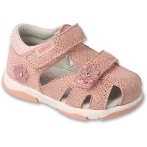 Sandały dziecięce dziewczęce na rzepy skórzana wkładka Befado 170P079-23 Sandały dziecięce dziewczęce na rzepy skórzana wkładka Befado 170P079-23
