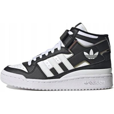 Adidas Forum Mid J r.38 HQ6845 czarne sneakersy Adidas Forum Mid J r.38 HQ6845 czarne sneakersy