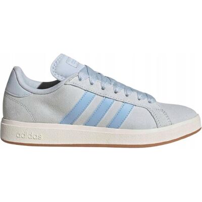 Inny producent ADIDAS SPORTOWE SZARE Z NIEBIESKIMI PASKAMI ZAMSZOWE 38 16_A Inny producent ADIDAS SPORTOWE SZARE Z NIEBIESKIMI PASKAMI ZAMSZOWE 38 16_A