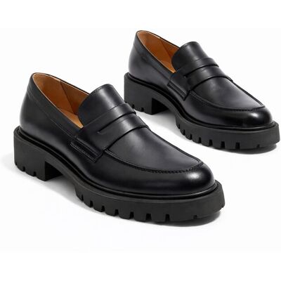 ALLSAINTS LOLA SLIP ON CZARNE SKÓRZANE MOKASYNY DAMSKIE 36 I4A ALLSAINTS LOLA SLIP ON CZARNE SKÓRZANE MOKASYNY DAMSKIE 36 I4A