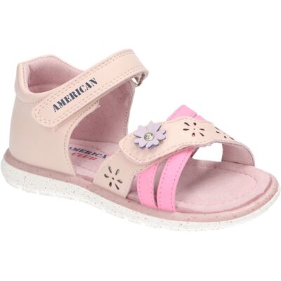 AMERICAN CLUB AK05 PIĘKNE KLAPKI SANDAŁY DZIECIĘCE WKŁADKA SKÓRZANA PINK 26 AMERICAN CLUB AK05 PIĘKNE KLAPKI SANDAŁY DZIECIĘCE WKŁADKA SKÓRZANA PINK 26