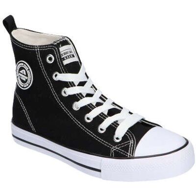 AMERICAN CLUB LH70 ORYGINALNE, WYSOKIE TRAMPKI TENISÓWKI DAMSKIE CZARNE 38 AMERICAN CLUB LH70 ORYGINALNE, WYSOKIE TRAMPKI TENISÓWKI DAMSKIE CZARNE 38