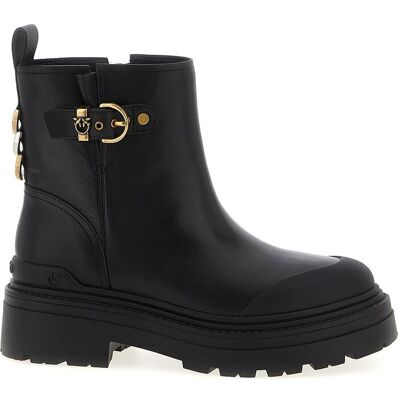 Ankle boot calf leather Donna Pinko SD0409P001-Z99 Nero Ankle boot calf leather Donna Pinko SD0409P001-Z99 Nero