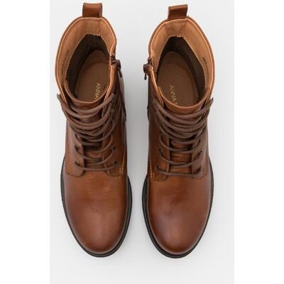 Inny producent Anna Field LEATHER Botki sznurowane 41 14CA Inny producent Anna Field LEATHER Botki sznurowane 41 14CA
