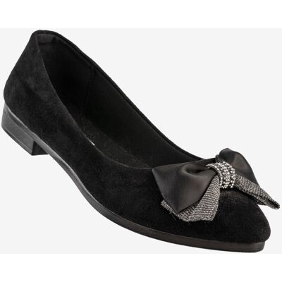 Baleriny Damskie Buty Z Kokardą Eleganckie Czarne News 22BL02-4820 Czarny 37 Baleriny Damskie Buty Z Kokardą Eleganckie Czarne News 22BL02-4820 Czarny 37