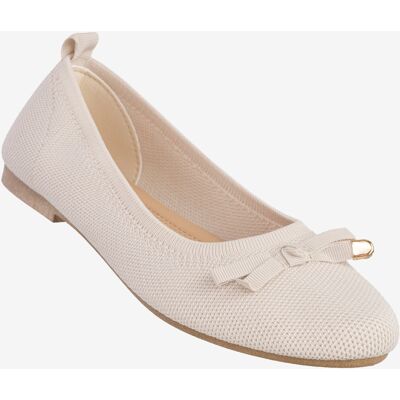 Inny producent Baleriny Damskie Buty Z Kokardką Płaski Obcas Beżowe Bella Paris CB130-8 Beżowy 36 Inny producent Baleriny Damskie Buty Z Kokardką Płaski Obcas Beżowe Bella Paris CB130-8 Beżowy 36