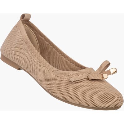 Inny producent Baleriny Damskie Buty Z Kokardką Płaski Obcas Materiałowe Lekkie Beżowe 41 Khaki Inny producent Baleriny Damskie Buty Z Kokardką Płaski Obcas Materiałowe Lekkie Beżowe 41 Khaki