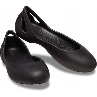 Inny producent Baleriny damskie Crocs Czarne Rozmiar 39-40 Inny producent Baleriny damskie Crocs Czarne Rozmiar 39-40