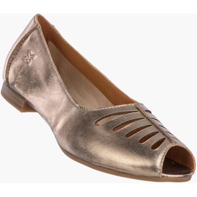 Baleriny Damskie Skórzane Buty Klasyczne Półbuty Miedziane Maciejka P7541-32/00-1 40 Baleriny Damskie Skórzane Buty Klasyczne Półbuty Miedziane Maciejka P7541-32/00-1 40