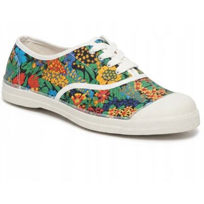 Inny producent BENSIMON WIELOKOLOROWE TRAMPKI DAMSKIE WZÓR BOTANICZNY NISKIE 36 13DA Inny producent BENSIMON WIELOKOLOROWE TRAMPKI DAMSKIE WZÓR BOTANICZNY NISKIE 36 13DA
